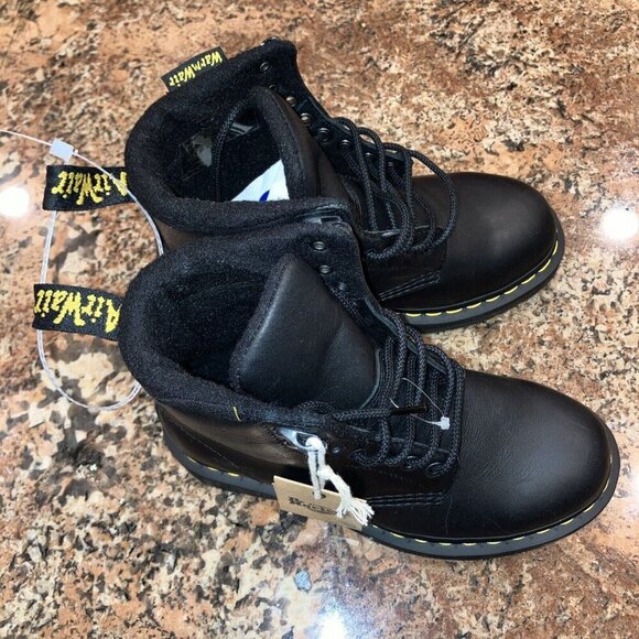 Doc Martens Size 5 1460 Wintergrip Outlaw Leather Lace Up Boots New With Tags - Picture 6 of 6